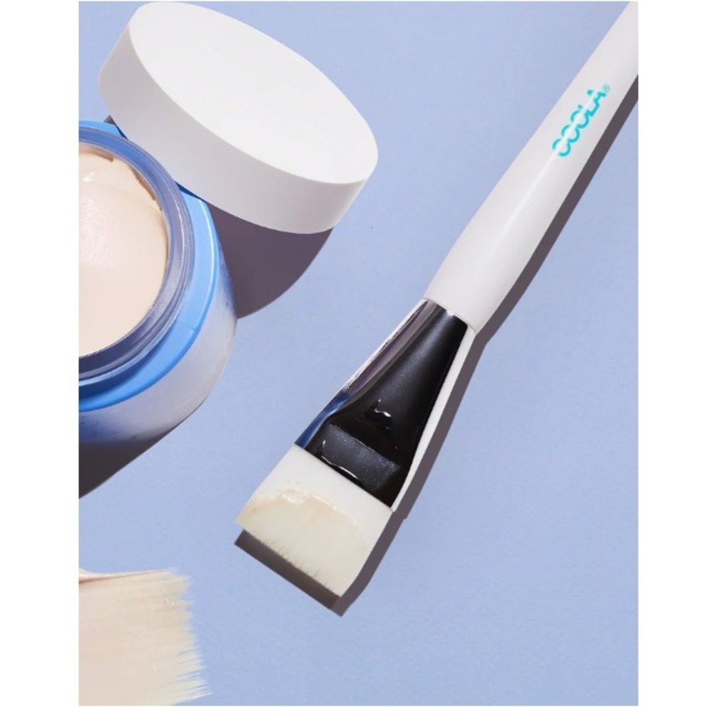 Coola Facial Mask Brush White Vegan Cruelty Free Skincare Applicator Tool NWT
